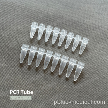 Tiras de tubo PCR 8 0,2 ml